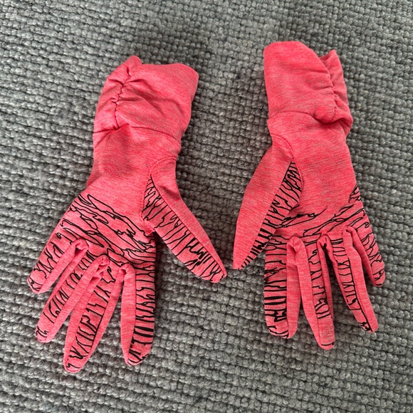 Under Armour Women's Get Set Go Running Gloves Small Pink NEOPULSE - Picture 9 of 9